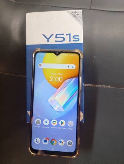Vivo Y51s with Box & Charger