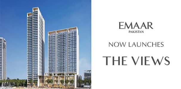 EXCLUSIVE PARTIAL SEA FACING APARTMENT FOR SALE The Views Emaar Karachi
