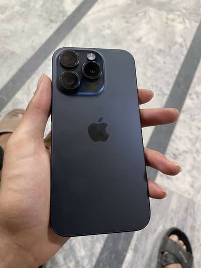 iPhone 15 Pro JV Non-PTA 256GB Blue Titanium | 10/10 Condition