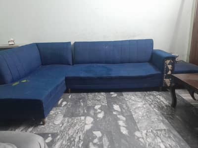 L Shep 7 seater sofa