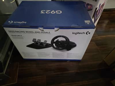 logitech G923 with shifter and stand