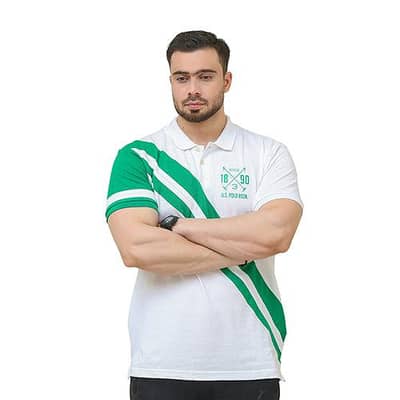 US POLO ASSN GOLF PRO FIT SHORT SLEEVE POLO SHIRT | WHITE