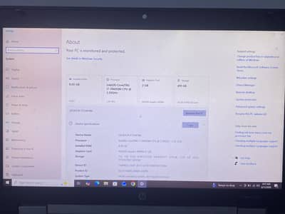 Hp i7 8gb ram 2gb graphics card