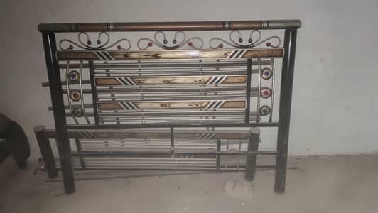 single wooden iron