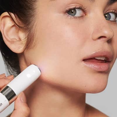 Face mini hair Remover machine with smartlight-Electric Facial Hair