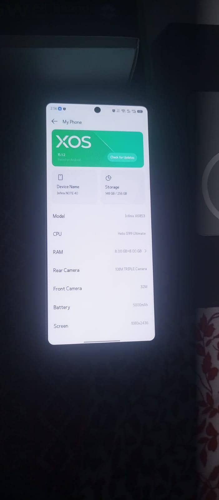 Infinix Note 40 6