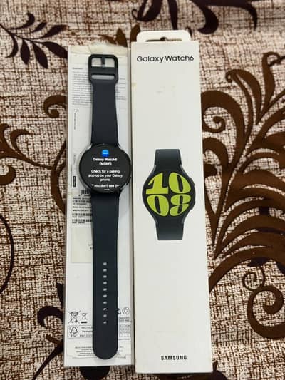 Samsung Galaxy Watch 6 44mm With Complete Box