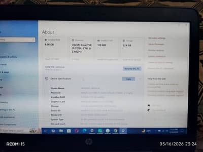 Laptop Core i5 7 Gen