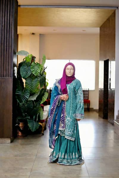 Party Wear Farshi Gharara - 2 piece