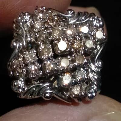 Diamond Ring diamond weight 75 Cents