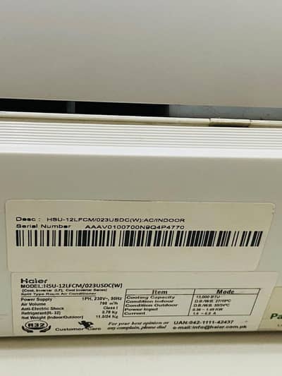 haier ac Dc inverter