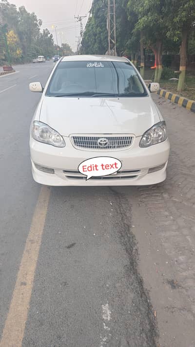 Toyota Corolla XLI 2007 home used car