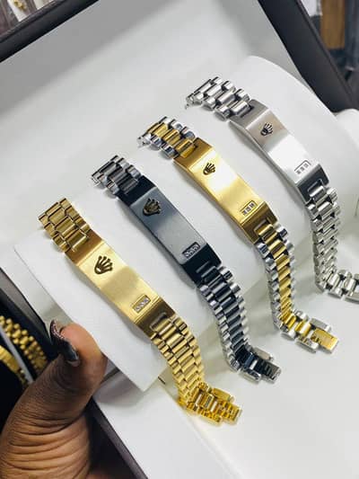 stainless stee Menl Rolex bracelet