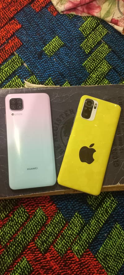 Xiaomi Redmi Note 10 4 128 with box +Huawei nova7i 8 128