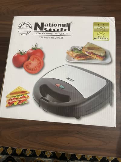 National gold Sandwich maker 03322458366
