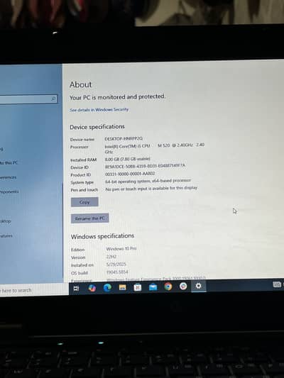 Laptop hp