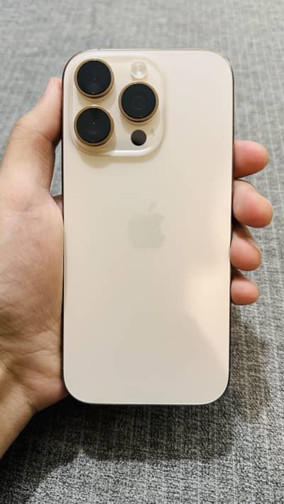  iPhone 16 Pro 256GB PTA Approved – Desert Titanium | 10/10 Condition