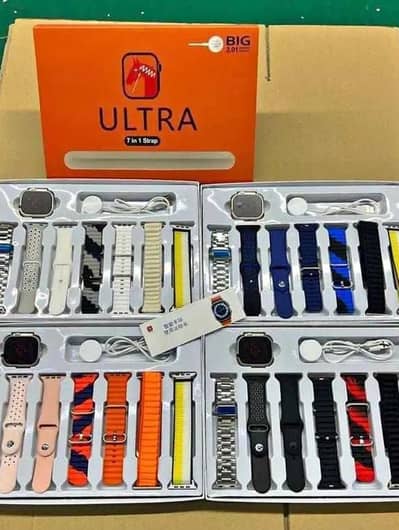 7 Straps smart watch
