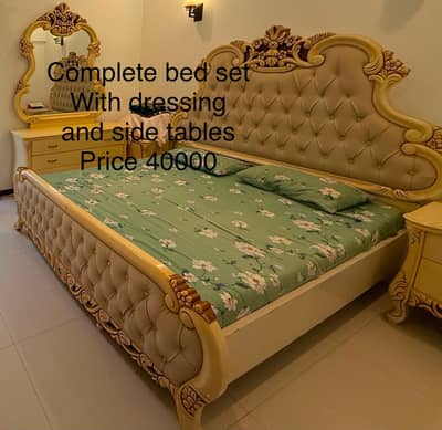 3 king size bed 1 seven seater sofa 1 four seater sofa 2 chairs