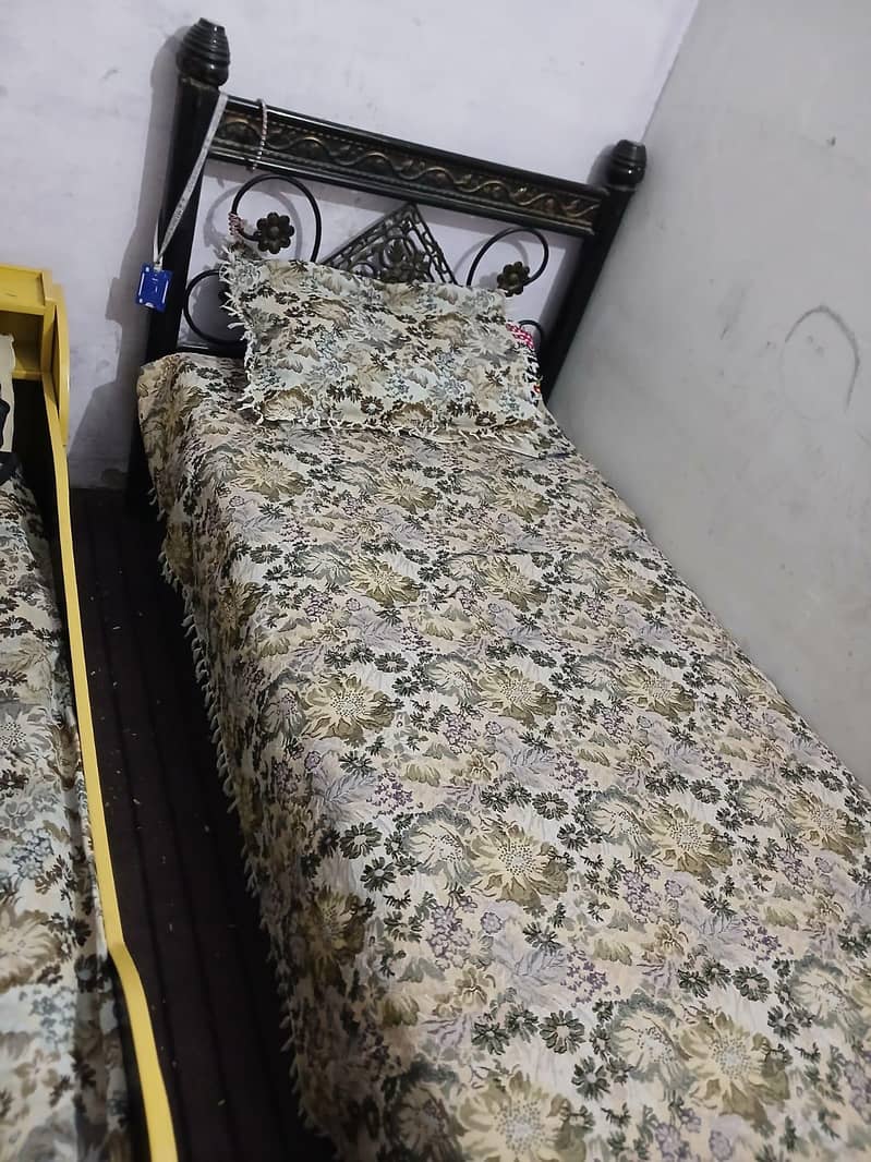 single bed set iron 1