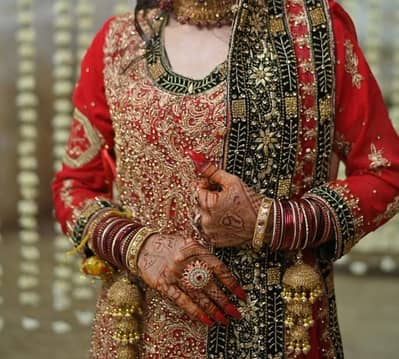 EMBROIDERY DRESS | BRIDAL DRESS | KORA HAND WORK HEAVY DRESS
