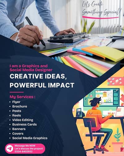 Graphic Designer and Social Media Officer Need a Job