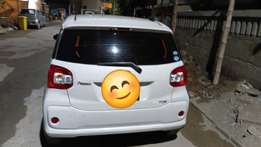 Toyota Passo x Pearl white 4 grade