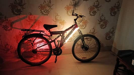 Bicycle of Caspian company (26 sus) with elecric converted for lights