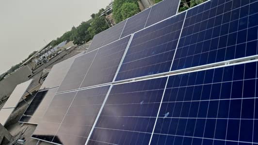 Installation of solar and earthing system