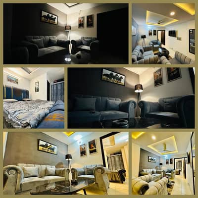 Fully Furnished Luxury 1-Bed Apartment for Rent Modern Interior