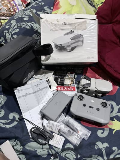 Dji  mini 4K  fly more combo Package drone Camera Alka good condition