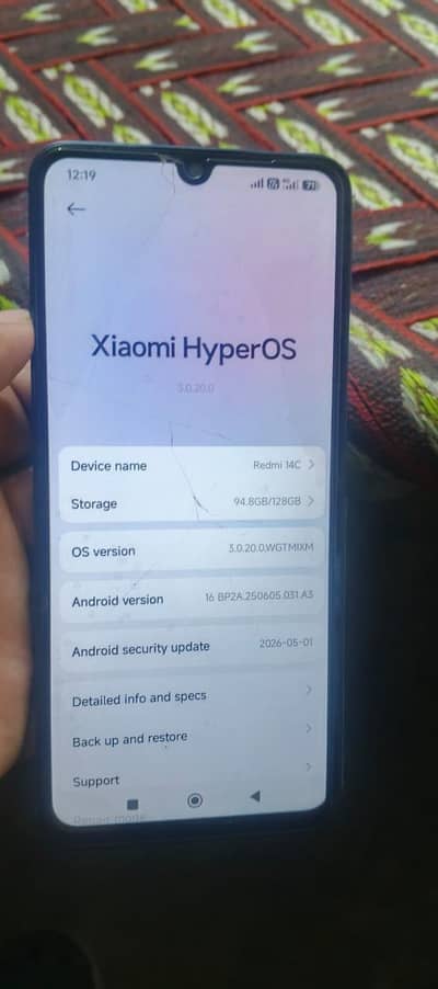 Xiaomi Redmi 14C 6gb 128gb 03260616275