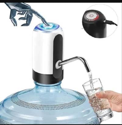 Electric Water Pump for 5 Gallon Bottle White