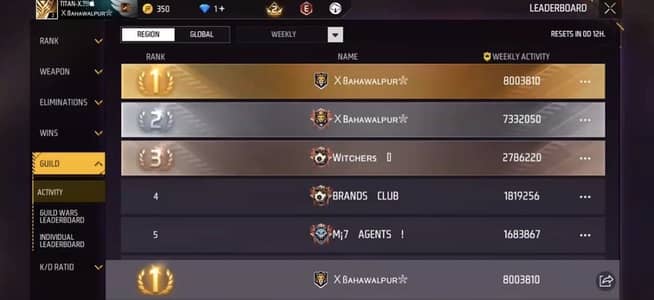 FF Guild glorry bots