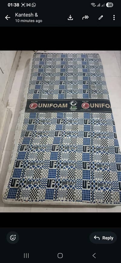 Single Bed Mattress Available for sale
