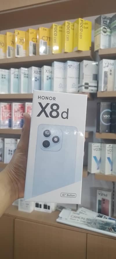 Honor X5c Honor X6c Honor X8d Honor X9d Boxpack 1 year warranty PTA