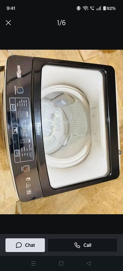 Haier fully automatic washing machine
