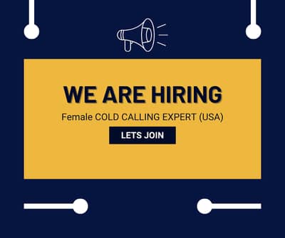 Cold Calling Expert for USA (Female)