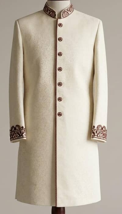 sherwani for barat only 2 time used