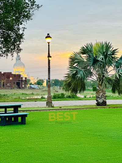 1 Kanal Plot For SALE Most Prime Block Of In Block M 4 Golf Estate 2 Lake City Lahore