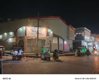 Banquet hall for sale in Orangi town Karachi