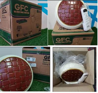 GFC Ceiling Fan AC/DC 60W RAVI Plus