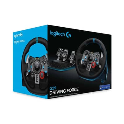 Logitech G29 Racing Steering Wheel + Shifter Complete Box