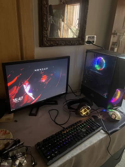 Gaming Pc With Rx 580 + Ryzen 3 4100