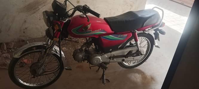 Honda cd 70 total genwan halat modal 2017