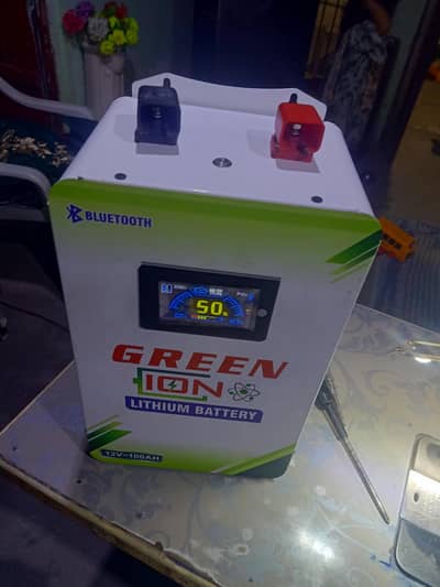 lithium batteries 100 ampere smart BMS ke sath mobile application