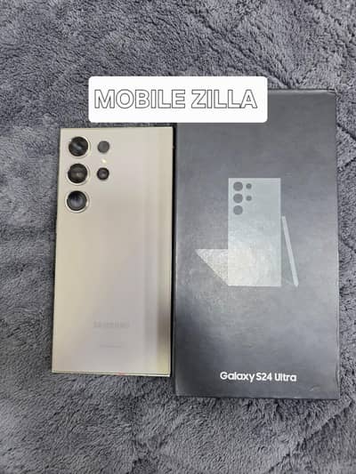 Samsung S24 Ultra 12gb 256gb pta Approve box ka sat