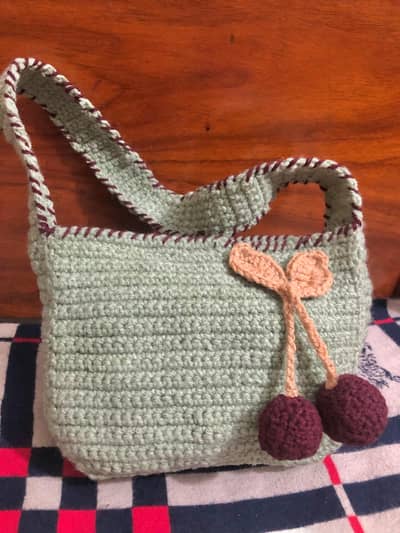 handmade crochet bag