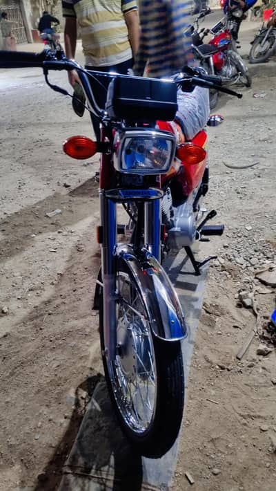 honda cg 125 2026 red color