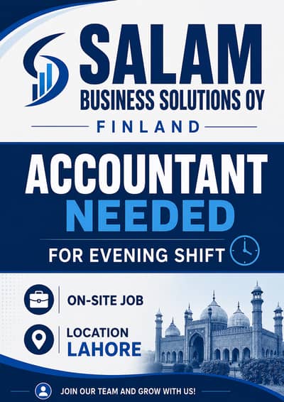 Accountant Needed for Evening Job
